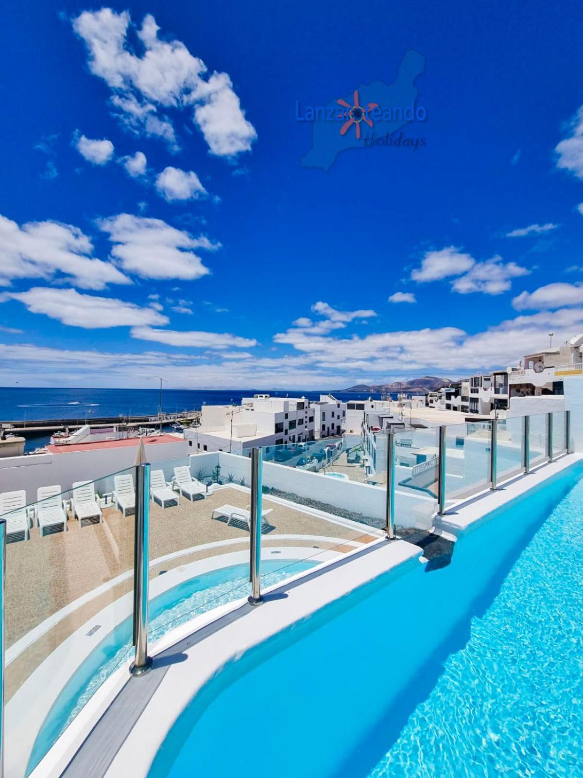 The Blue Cris-Tol Vv With Sea View Puerto del Carmen (Lanzarote) Exterior foto