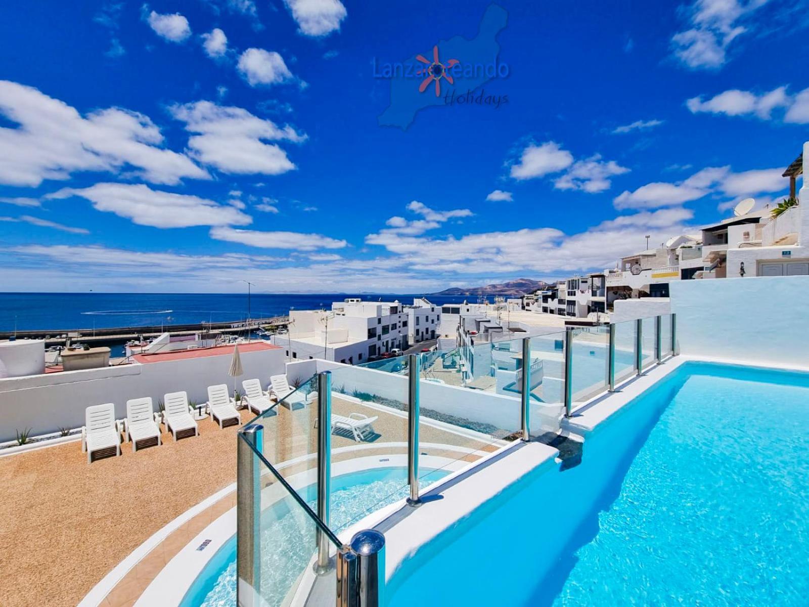 The Blue Cris-Tol Vv With Sea View Puerto del Carmen (Lanzarote) Exterior foto