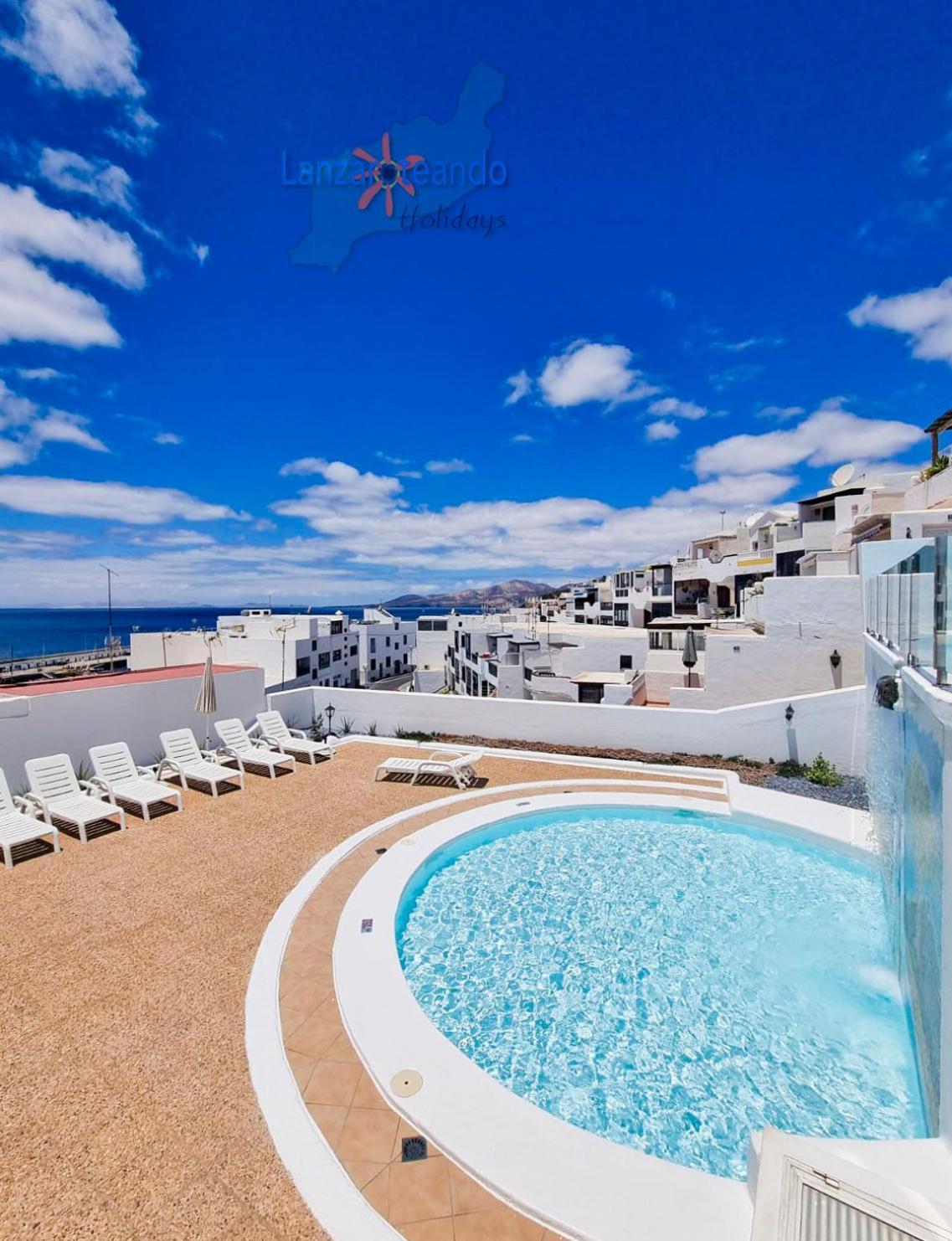 The Blue Cris-Tol Vv With Sea View Puerto del Carmen (Lanzarote) Exterior foto