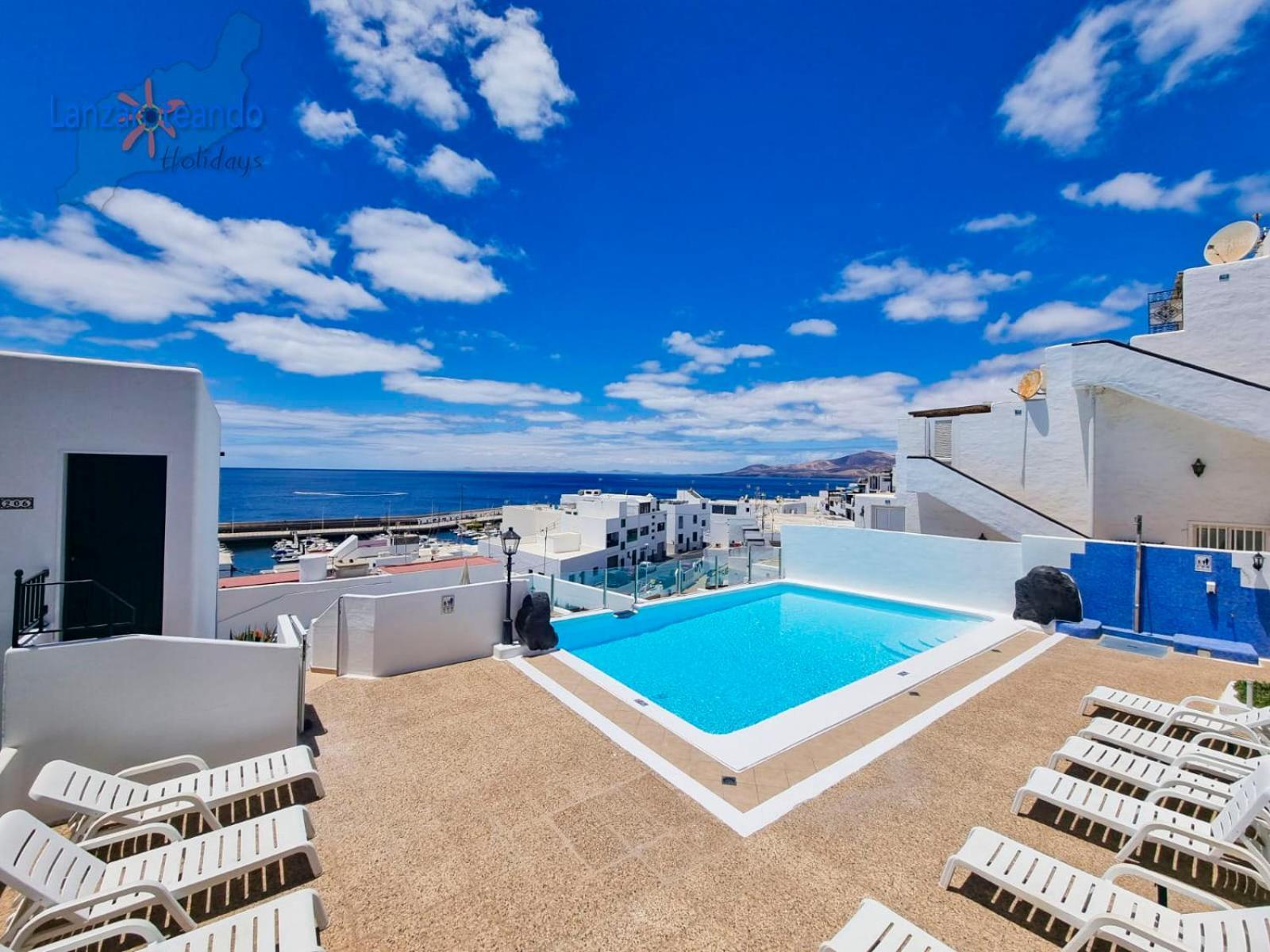 The Blue Cris-Tol Vv With Sea View Puerto del Carmen (Lanzarote) Exterior foto